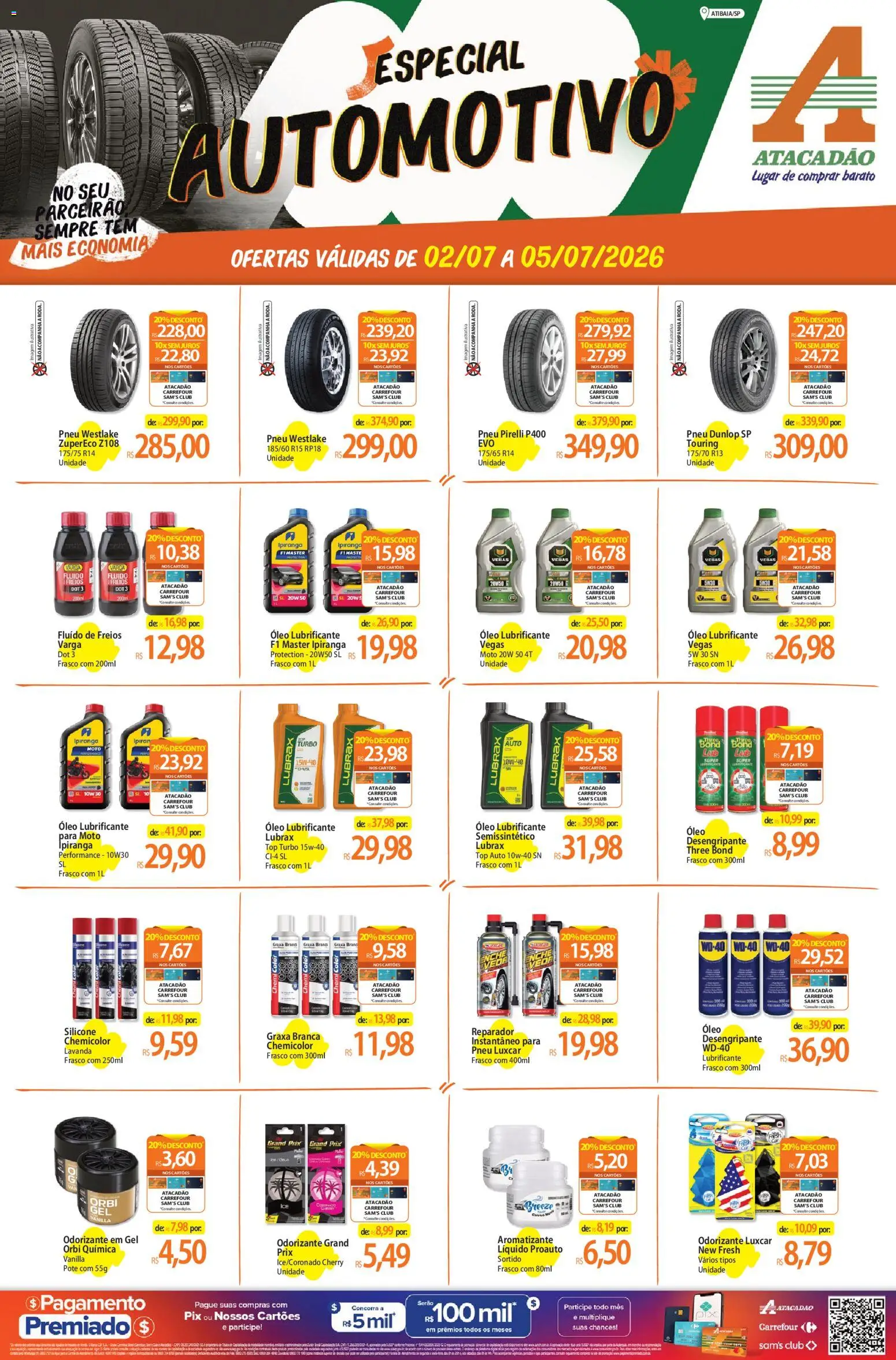 Pré-Visualização do folheto "Atacadão ofertas - SP" da loja Atacadão válido a partir de 02/07/2026