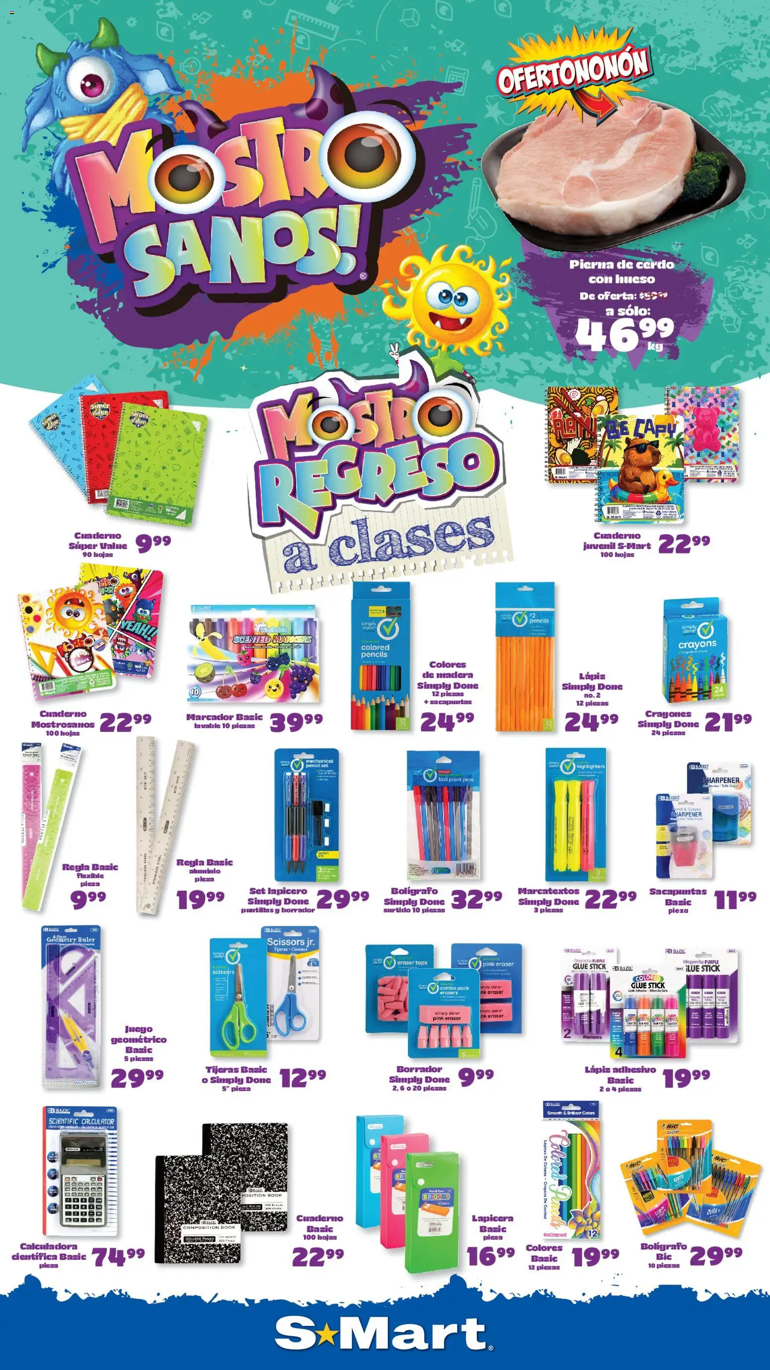 Vista previa las ofertas de la tienda S-Mart - S-Mart folleto Ofertas de feria Reynosa desde el 21/08/2026 