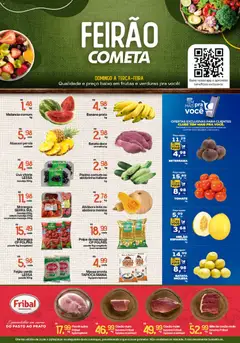Pré-Visualização do folheto "Cometa Supermercados ofertas Feirão" da loja Cometa Supermercados válido a partir de 21/06/2026