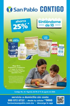 Vista previa las ofertas de la tienda Farmacia San Pablo - Farmacia San Pablo catálogo desde el 09/08/2026 