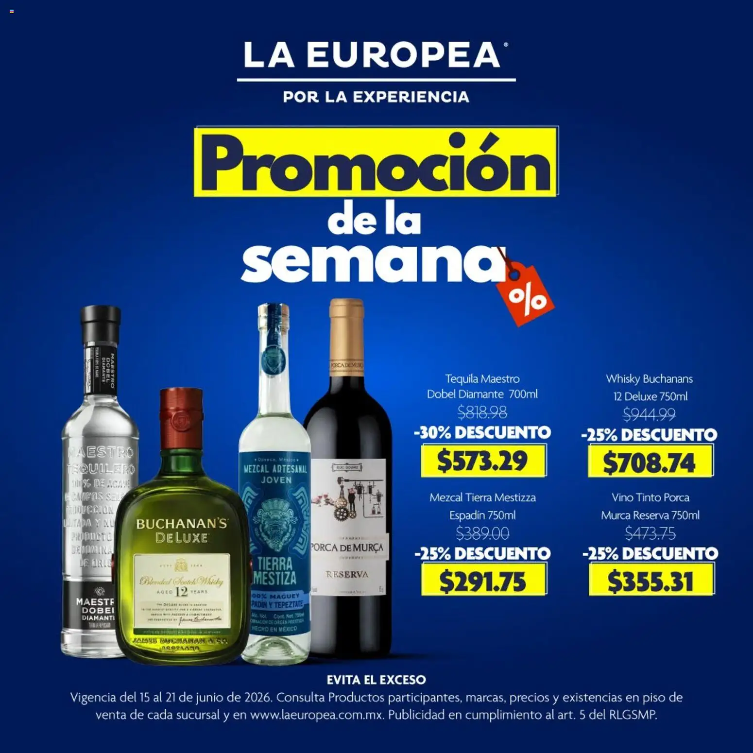 Vista previa las ofertas de la tienda La Europea - La Europea catálogo Promoción desde el 15/06/2026 