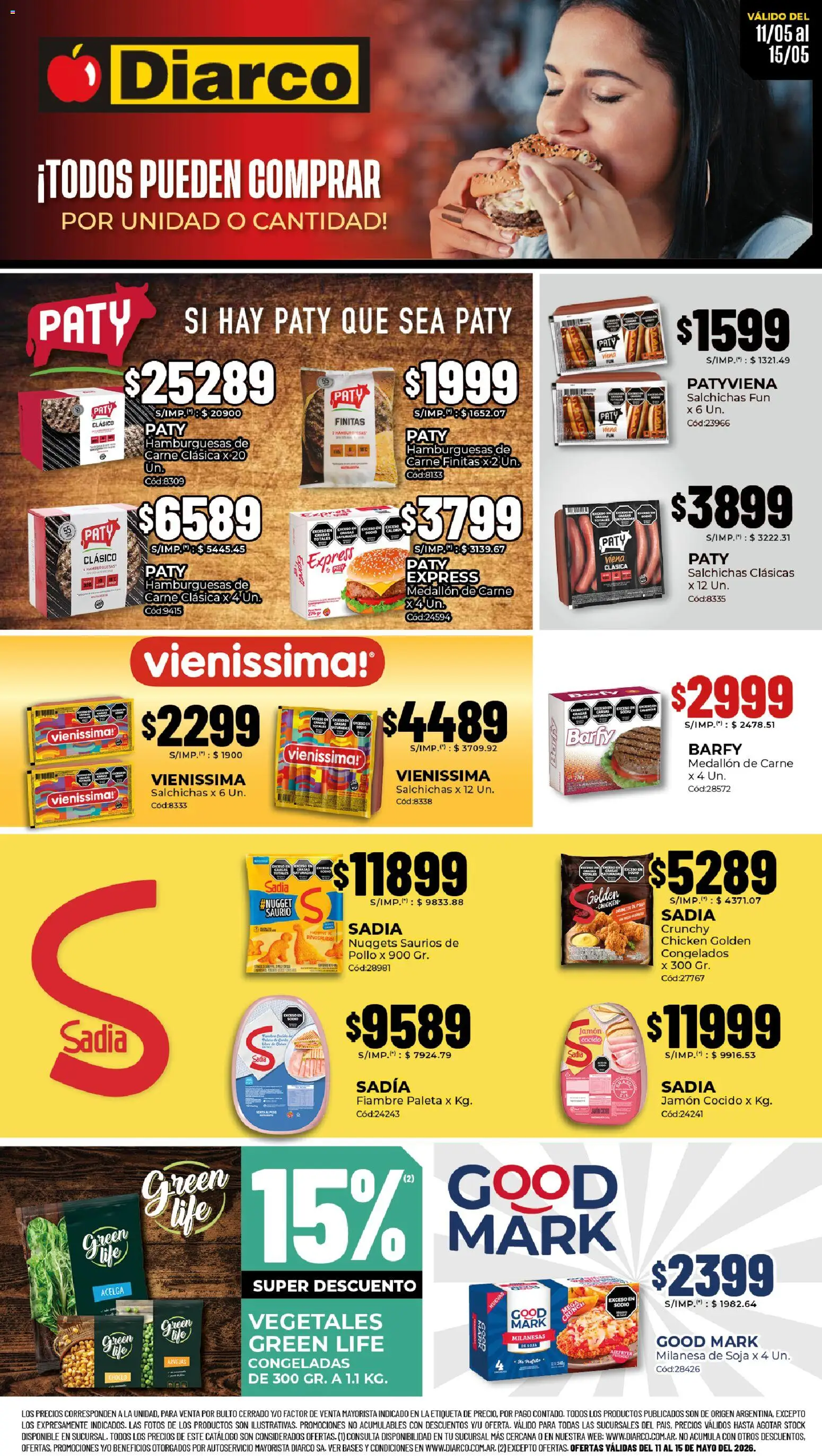 Vista previa del folleto de la tienda Diarco válido desde el 11/05/2026 