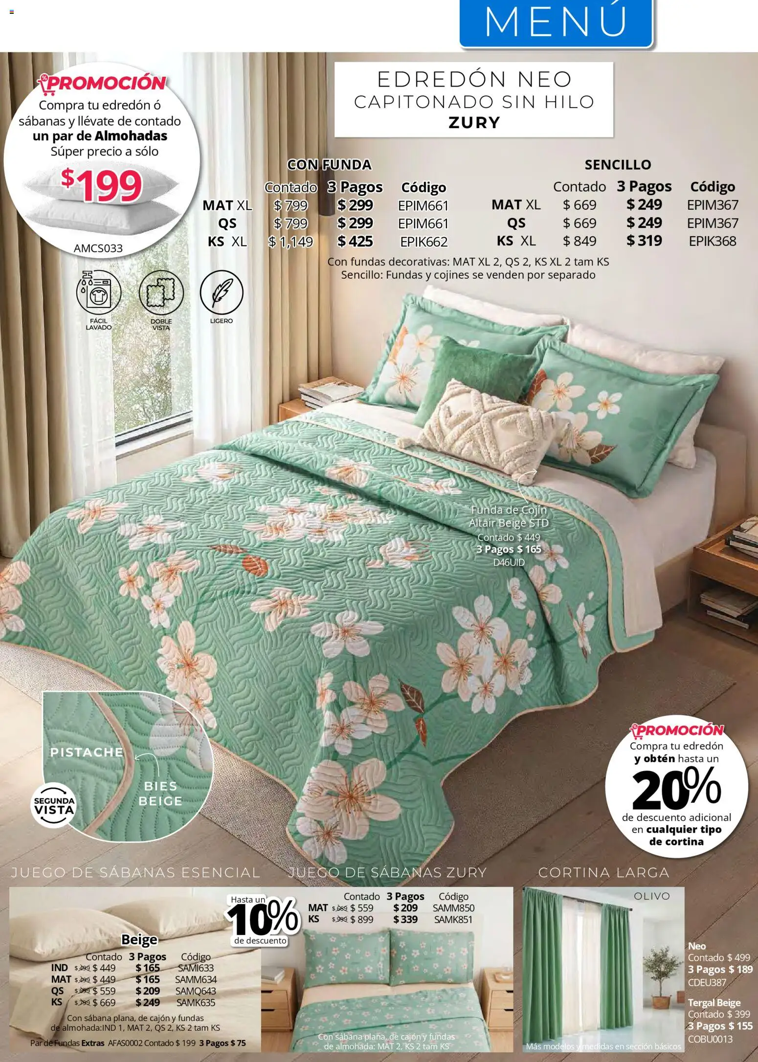 Vista previa las ofertas de la tienda Colchas Concord - Colchas Concord catálogo desde el 01/05/2026 