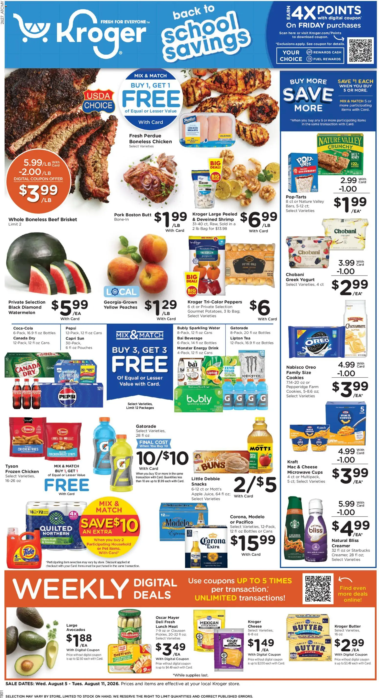 Ad Preview of Kroger Kroger Weekly Ad from 08/05/2026