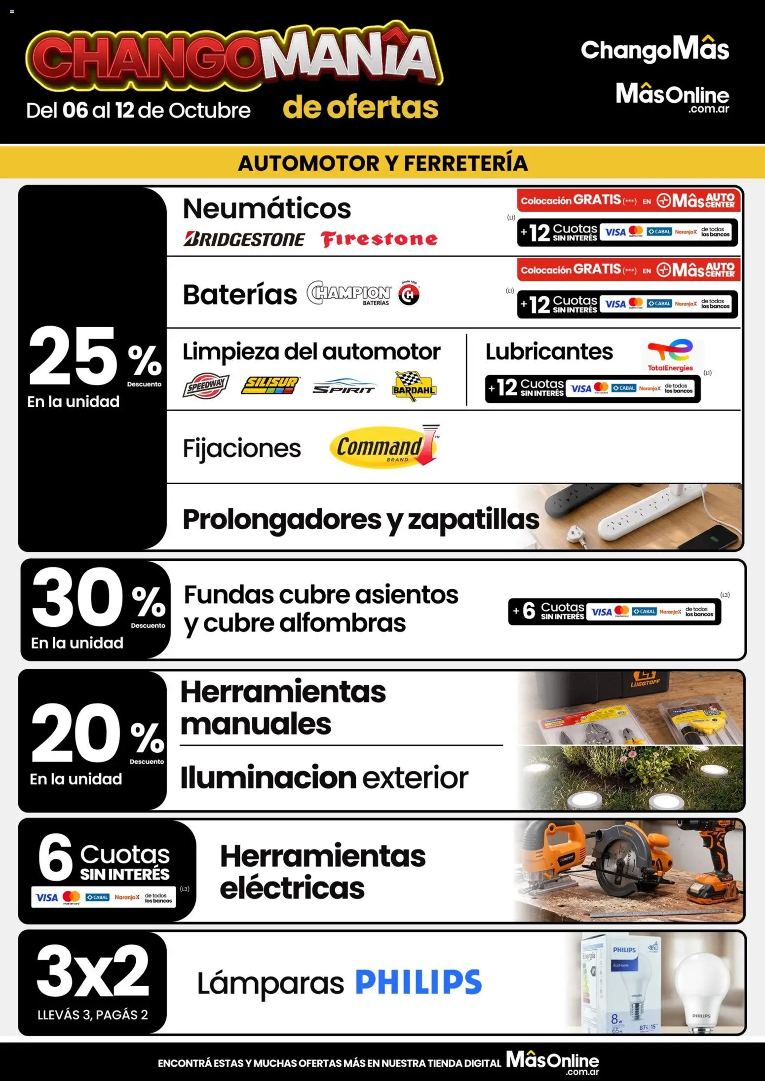 Vista previa del folleto de la tienda Changomas válido desde el 06/10/2026 
