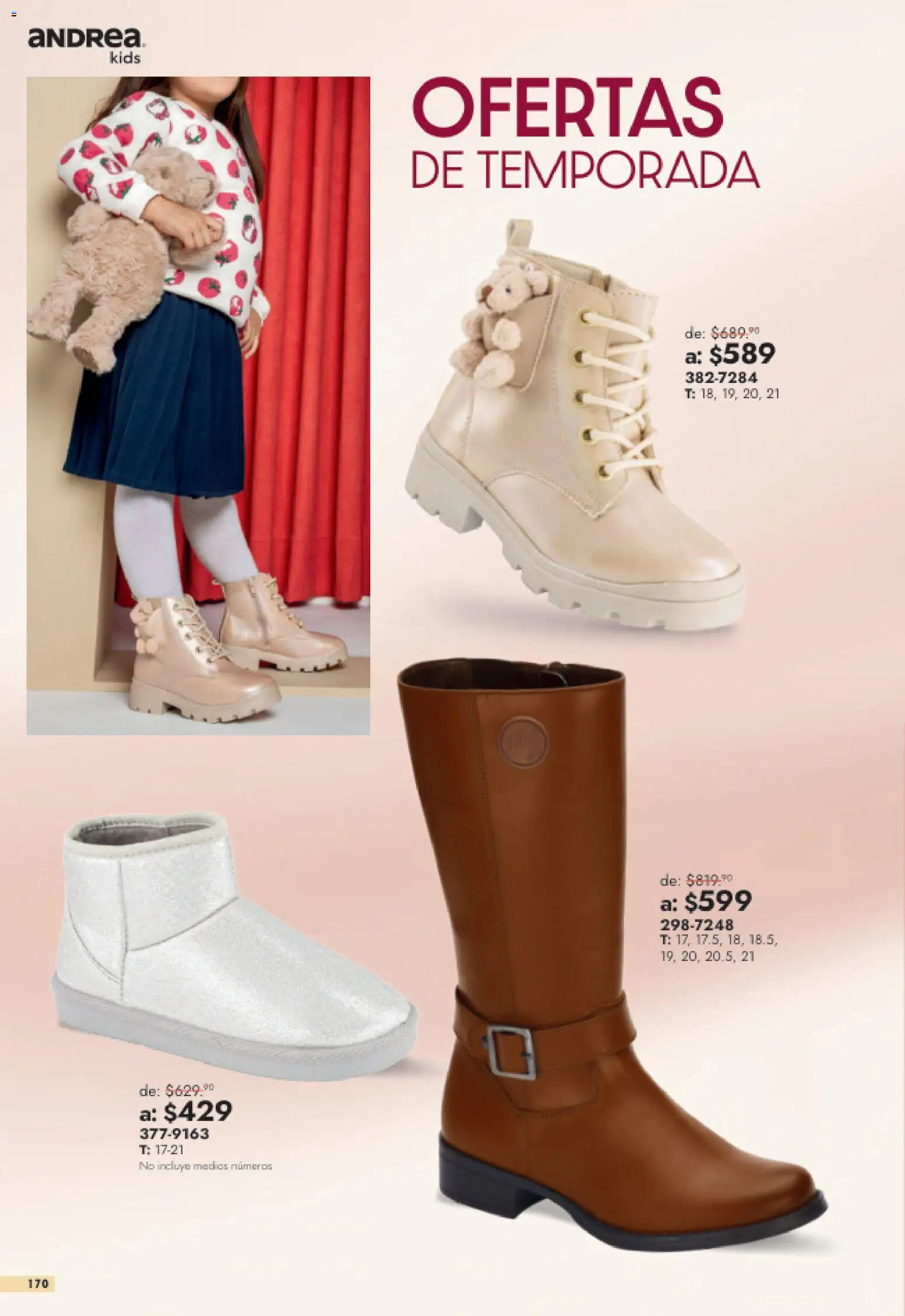 Vista previa las ofertas de la tienda Andrea - Andrea catálogo Outlet desde el 26/07/2026 