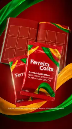 Pré-Visualização do folheto "Ferreira Costa - Ofertas atuais" da loja Ferreira Costa válido a partir de 09/06/2026