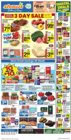 Ad Preview of Shaw's Shaw's Weekly Ad from 06/19/2026
