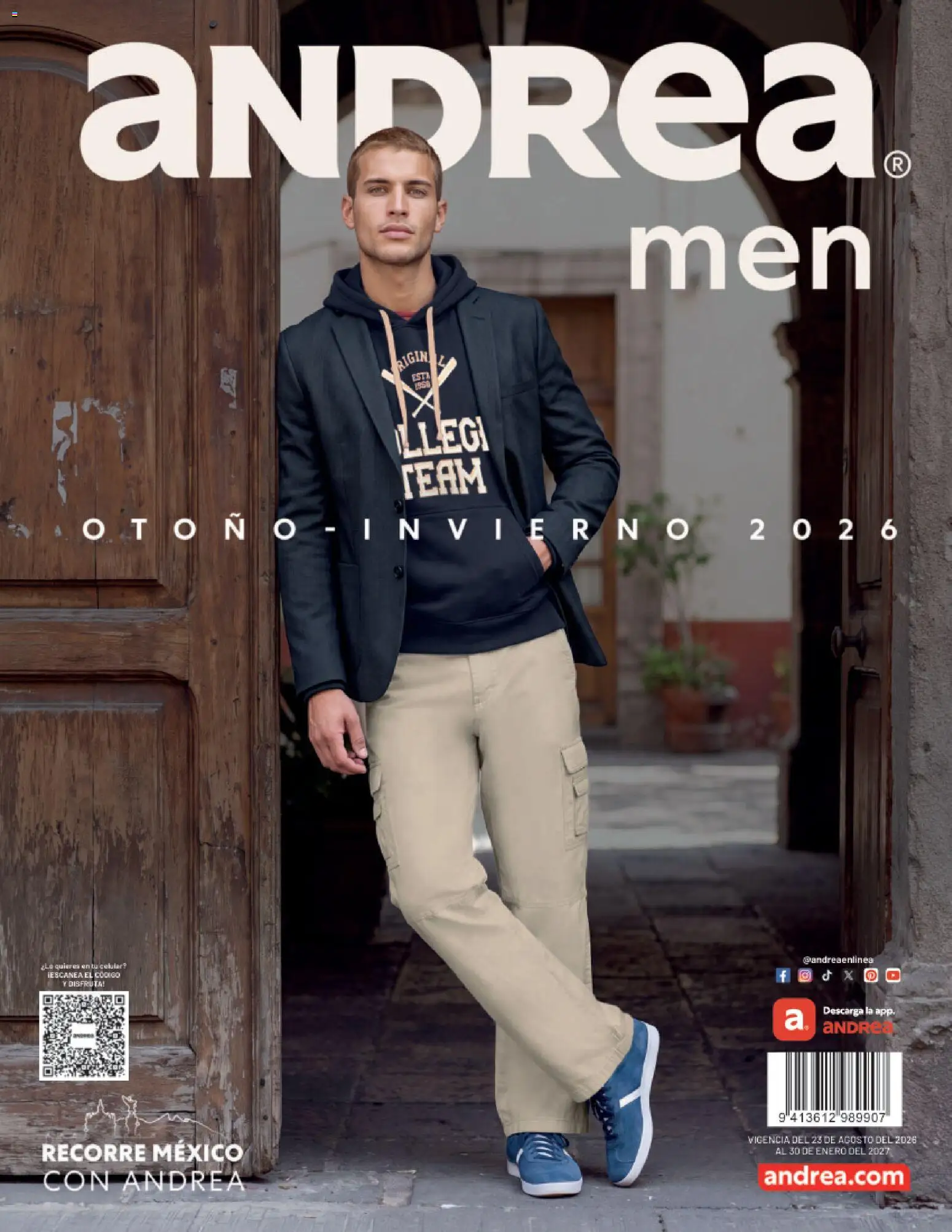 Vista previa las ofertas de la tienda Andrea - Andrea catálogo Vestir Caballero desde el 23/08/2026 