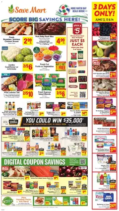 Ad Preview of Save Mart Save Mart Weekly Ad from 06/10/2026