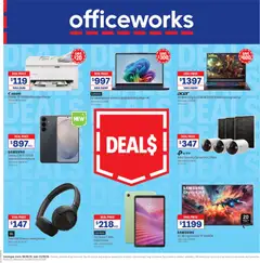 Preview of catalogue Officeworks catalogue from shop Officeworks valid 08/09/2026