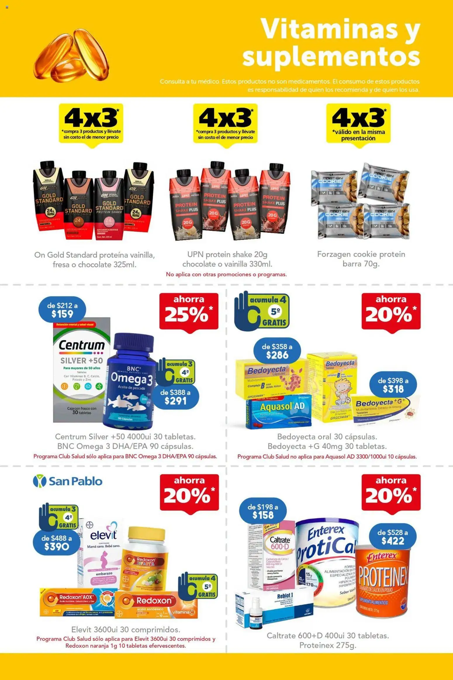 Vista previa las ofertas de la tienda Farmacia San Pablo - Farmacia San Pablo catálogo desde el 11/10/2026 