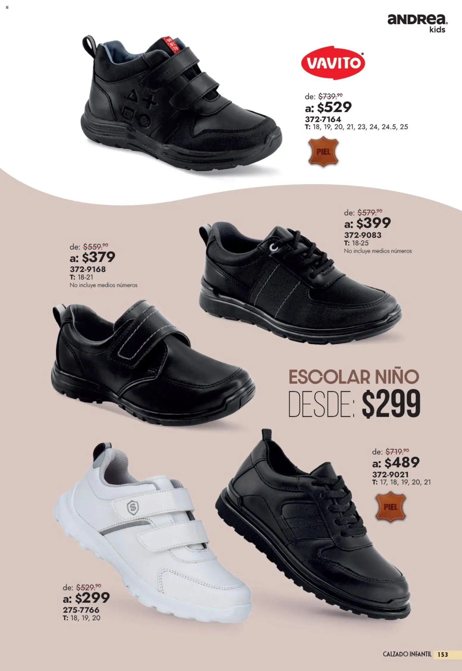 Vista previa las ofertas de la tienda Andrea - Andrea catálogo Outlet desde el 13/09/2026 
