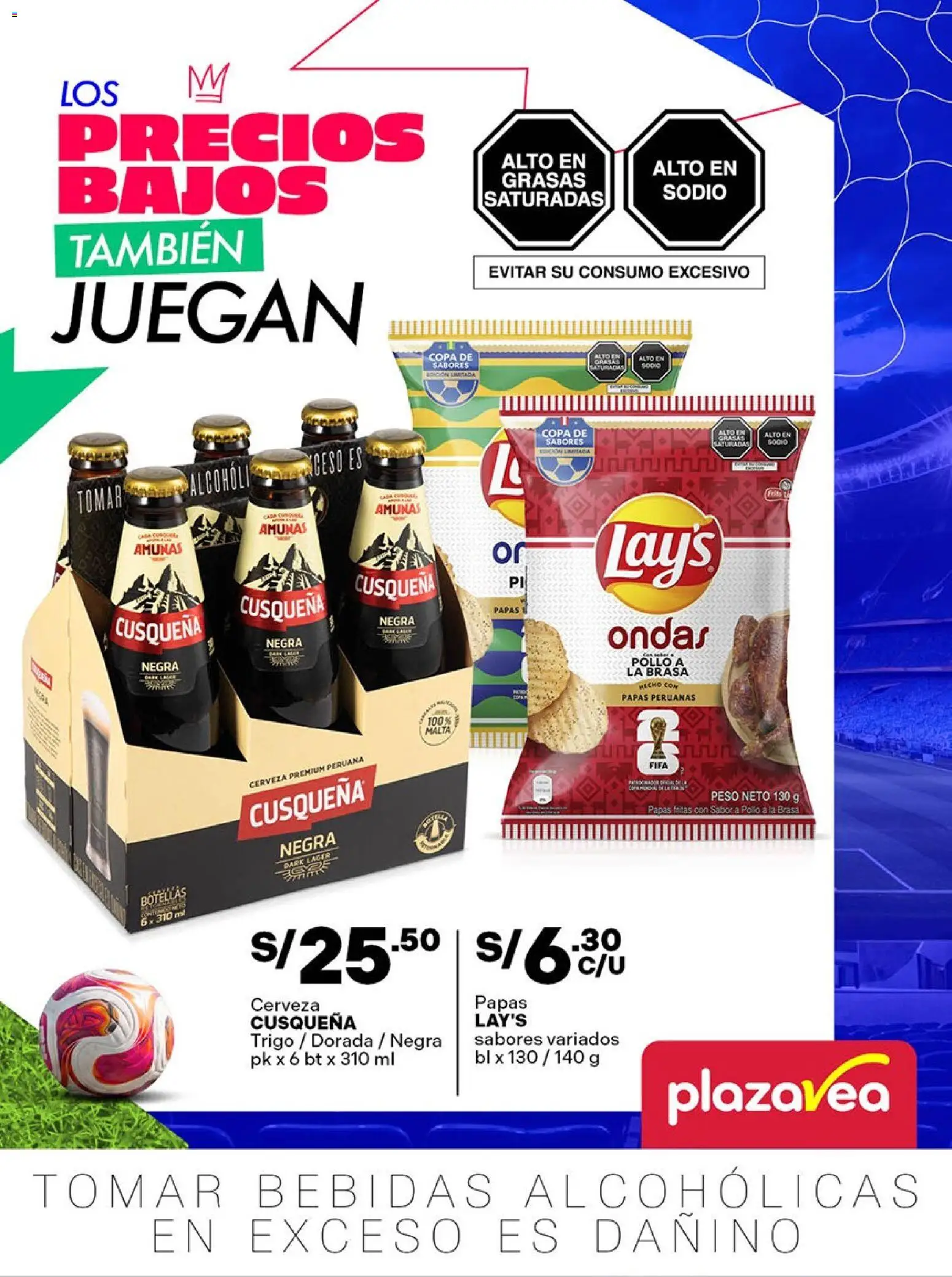 Vista previa de Catálogo Plaza Vea - INSERTO PREP FÚTBOL de la tienda Plaza Vea válido desde 15/05/2026