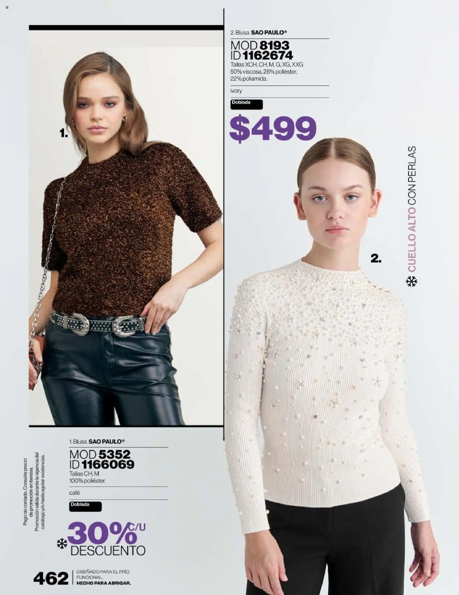 Vista previa las ofertas de la tienda Price Shoes - Price Shoes catálogo Abrigador desde el 16/09/2026 - Café, Blusa