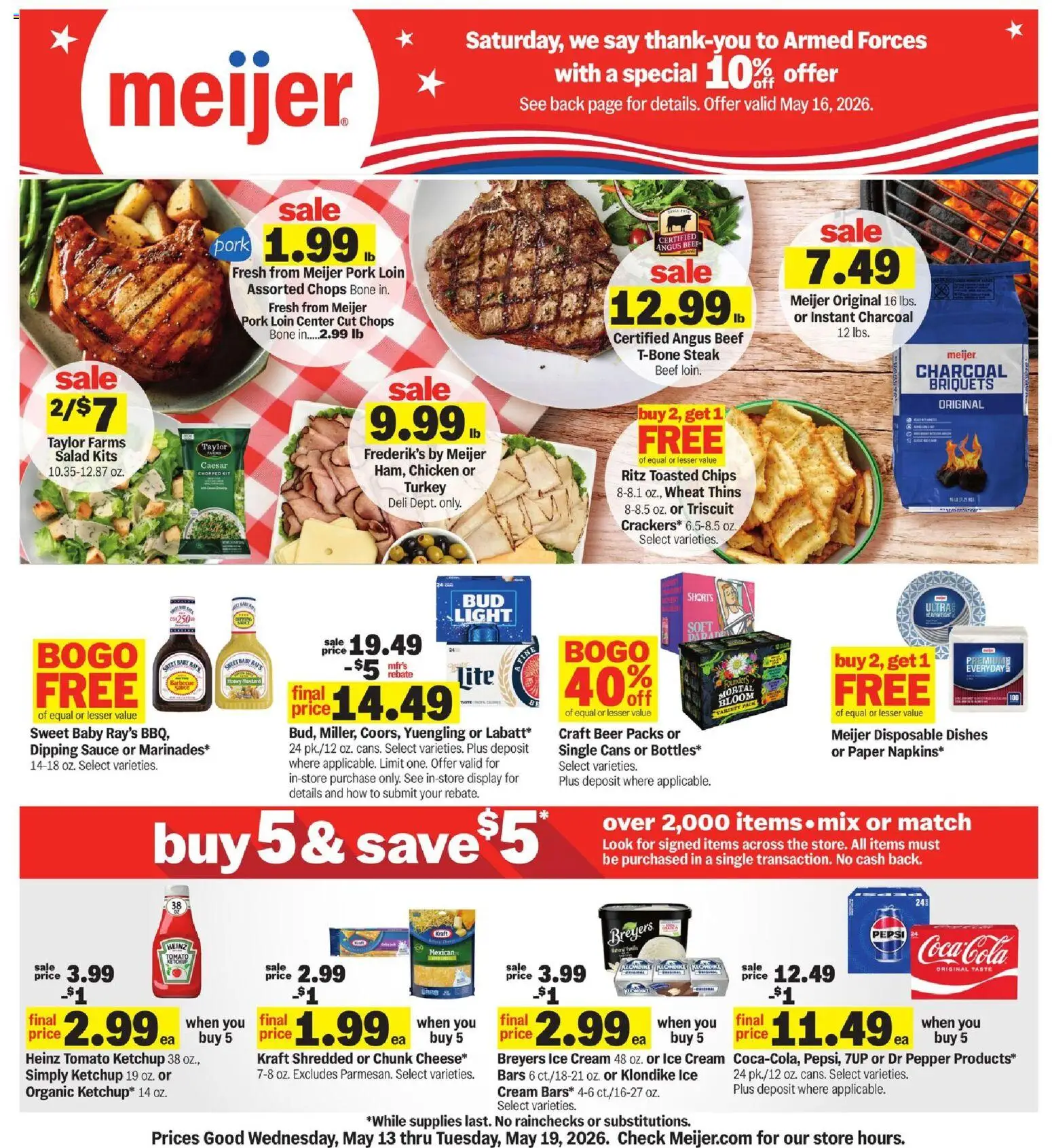 Ad Preview of Meijer Meijer Weekly Ad from 05/13/2026