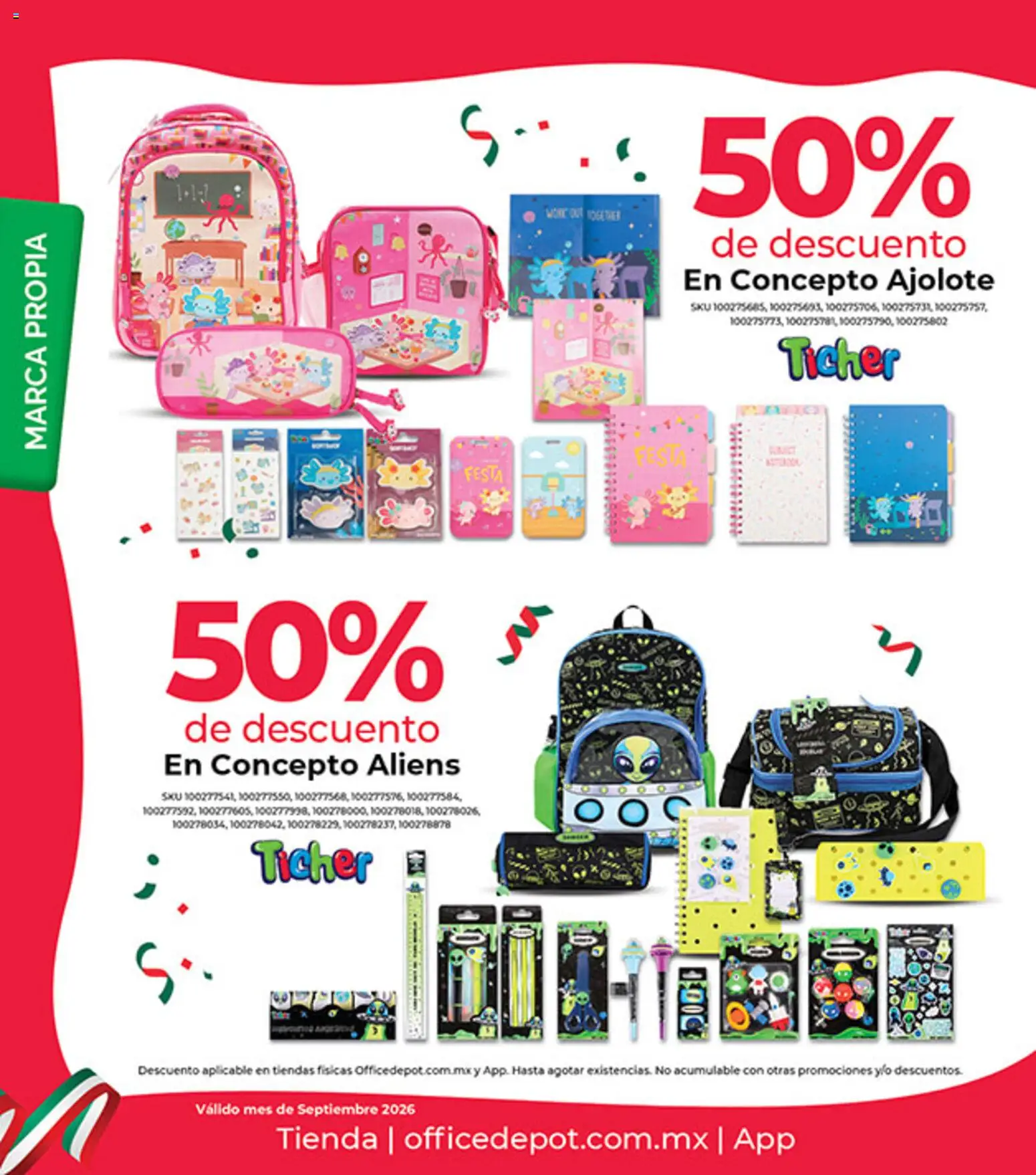 Vista previa las ofertas de la tienda Office Depot - Office Depot catálogo desde el 01/09/2026 