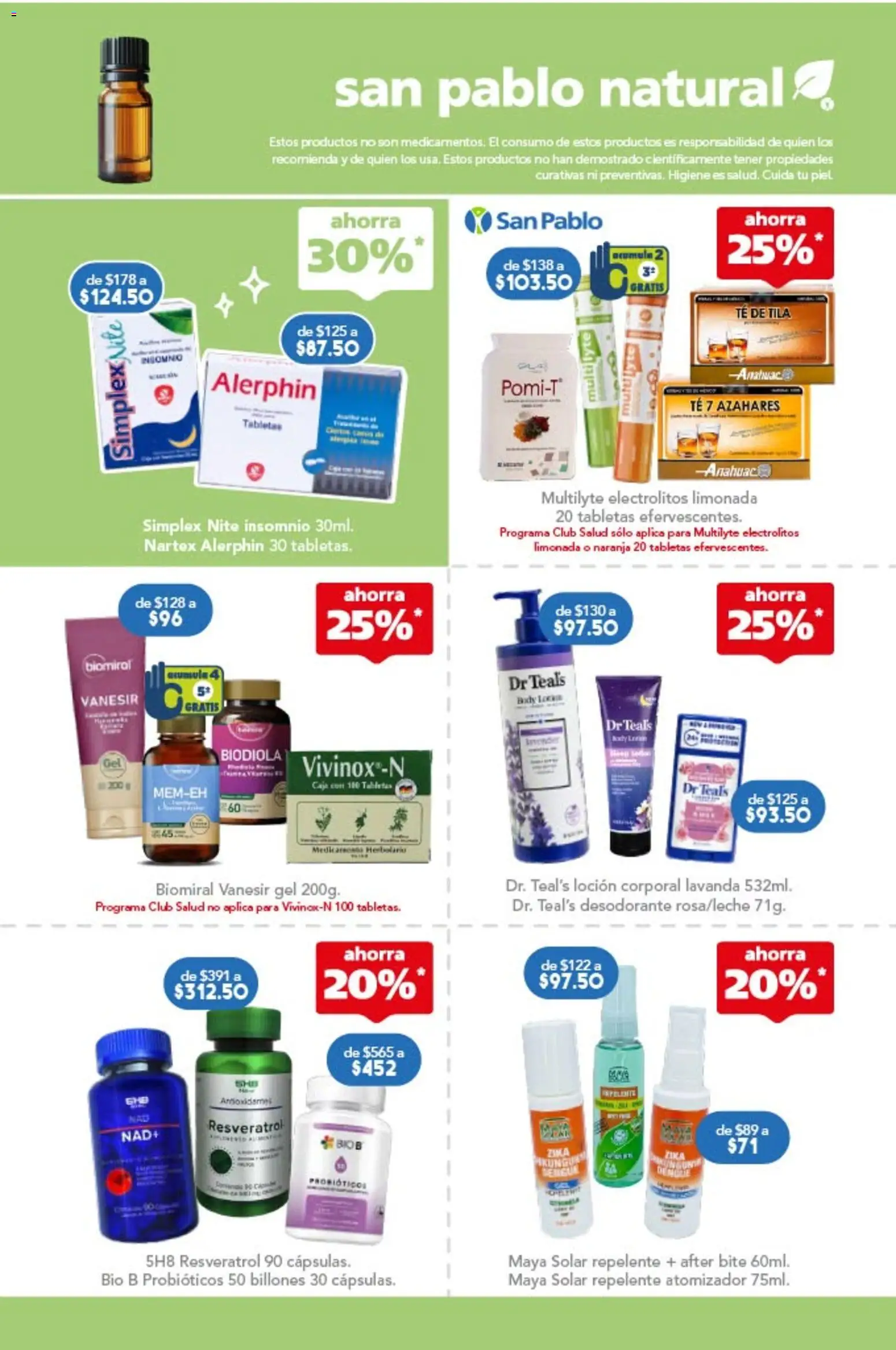 Vista previa las ofertas de la tienda Farmacia San Pablo - Farmacia San Pablo catálogo desde el 04/10/2026 
