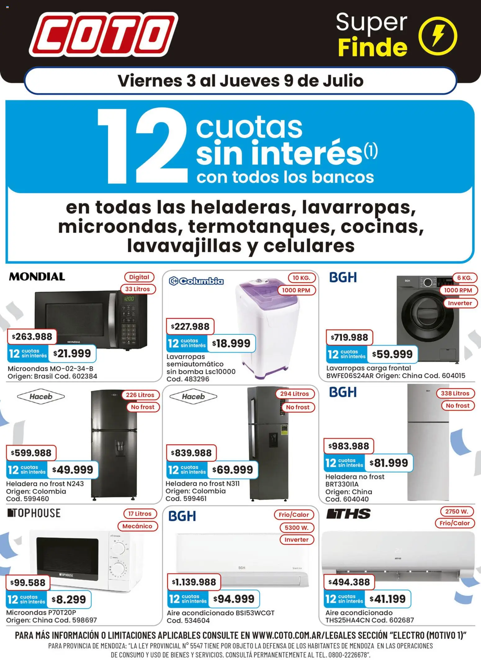 Vista previa del folleto de la tienda Coto válido desde el 03/07/2026 