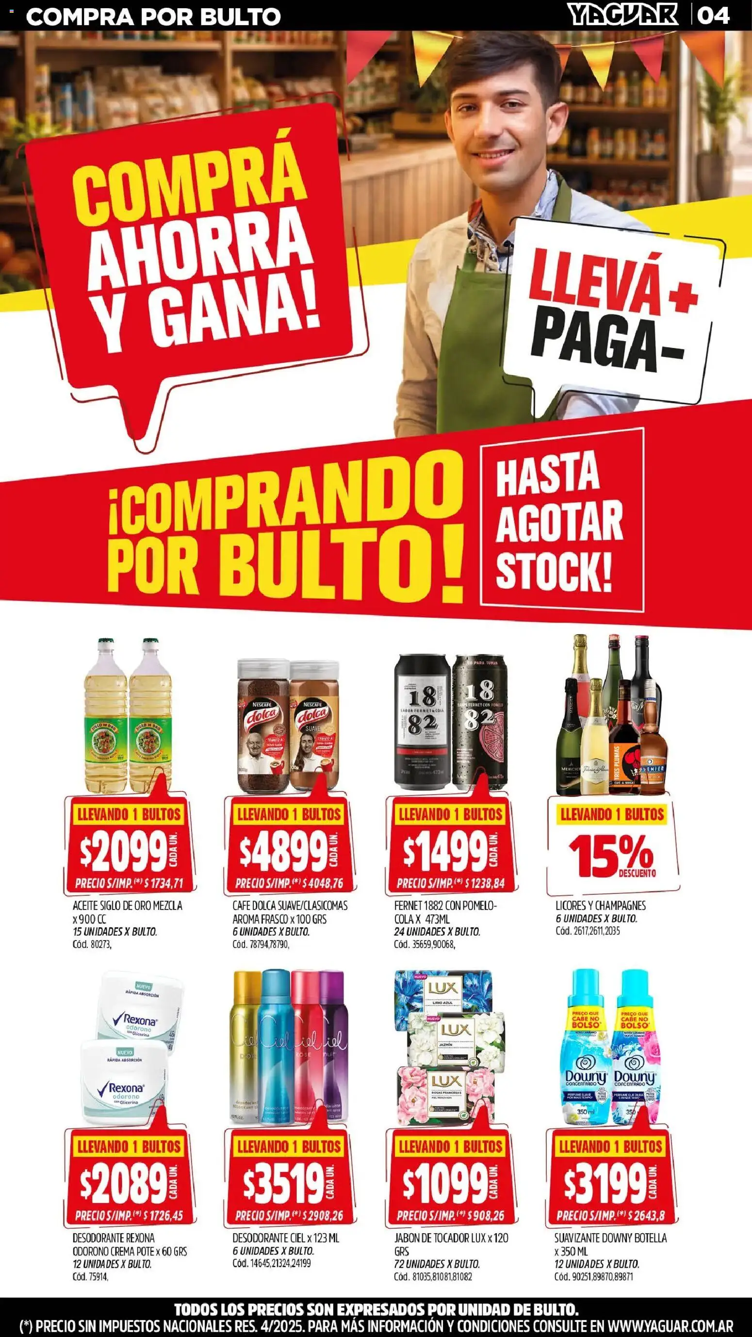 Vista previa del folleto de la tienda Yaguar válido desde el 31/08/2026 