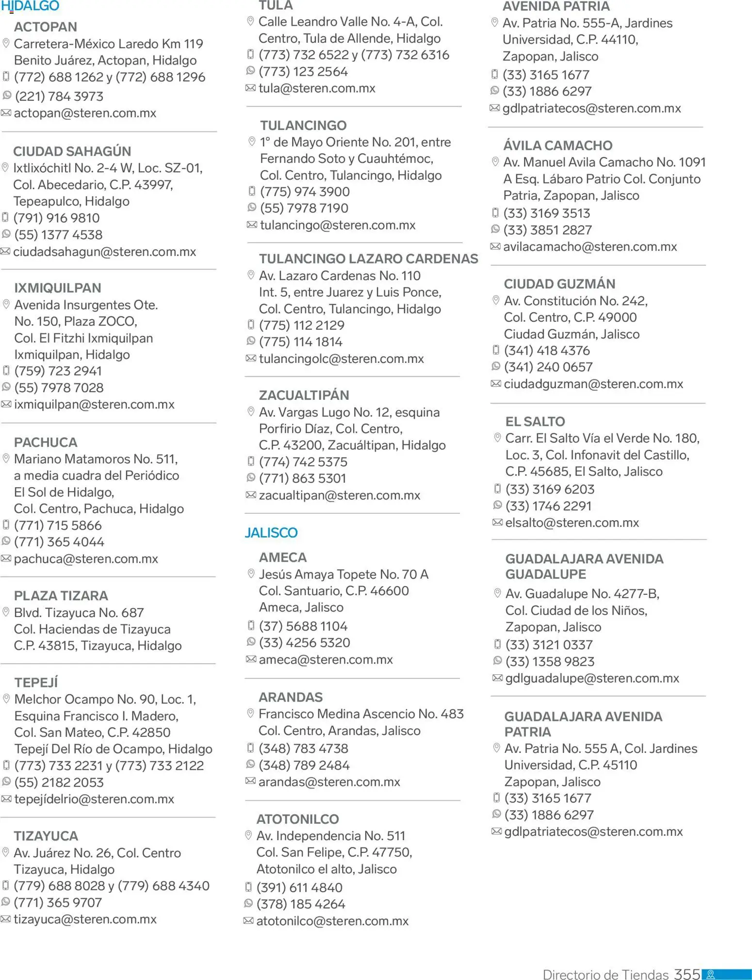 Vista previa las ofertas de la tienda Steren - Catálogo desde el 01/01/2026 