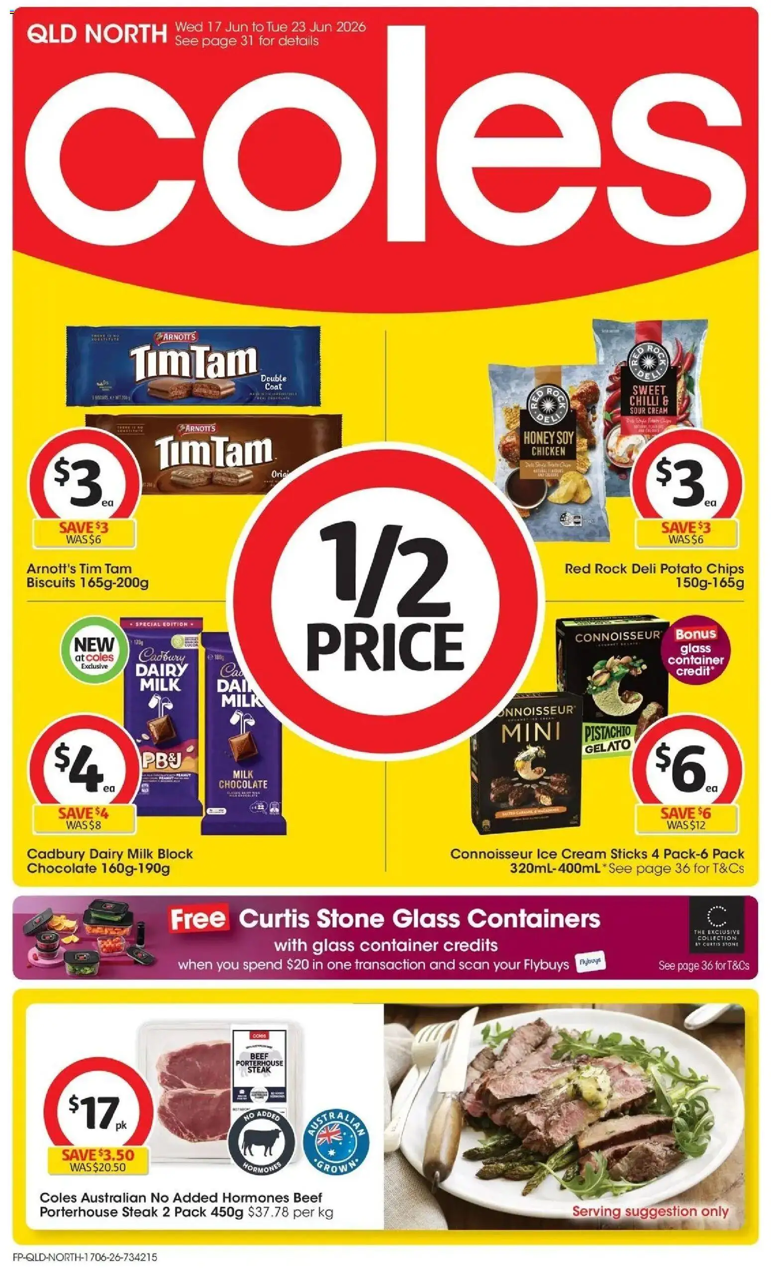Preview of catalogue Coles catalogue QLD North from shop Coles valid 17/06/2026
