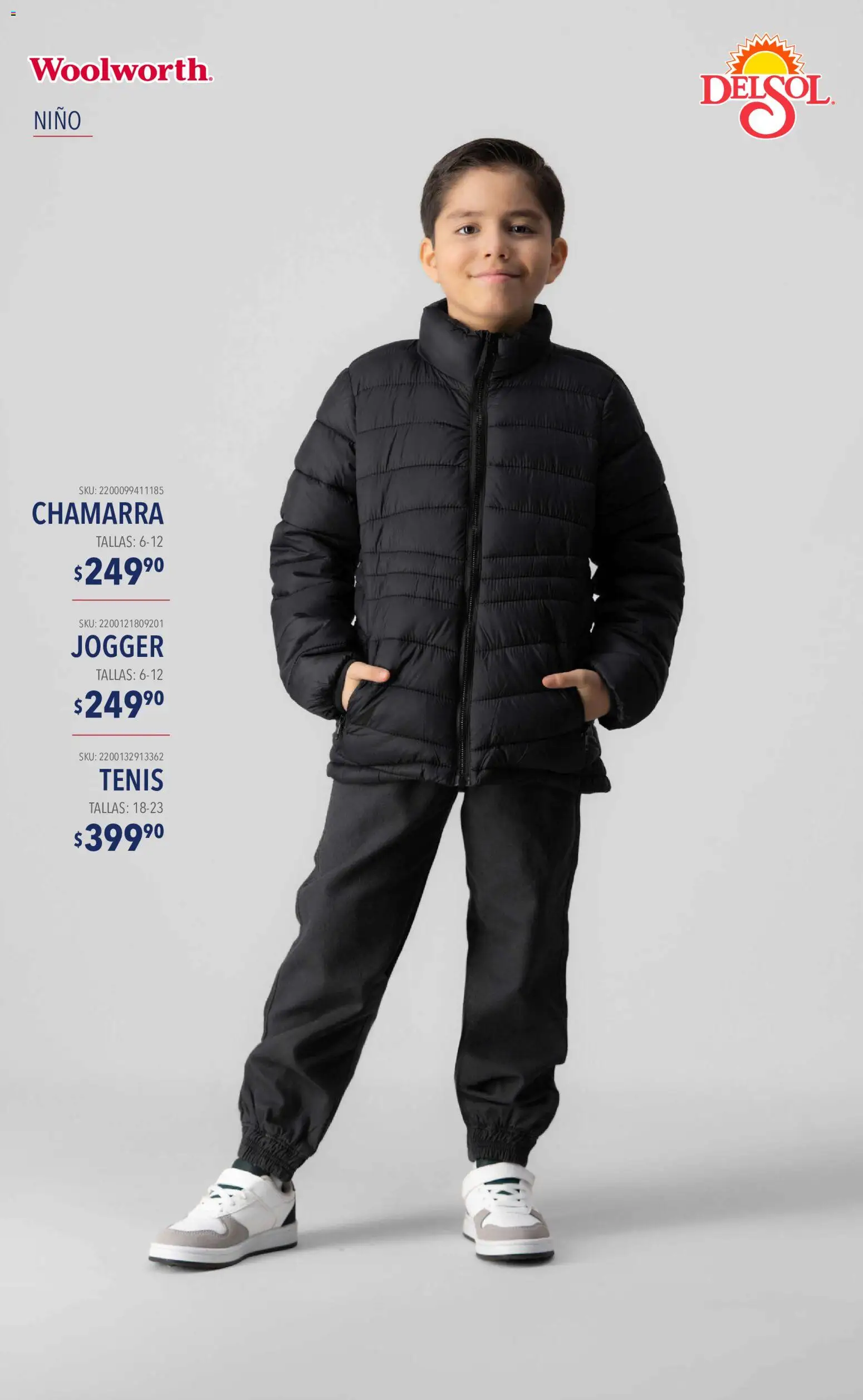 Vista previa las ofertas de la tienda Del Sol y Woolworth - Del Sol y Woolworth catálogo Moda Esenciales desde el 10/09/2026 