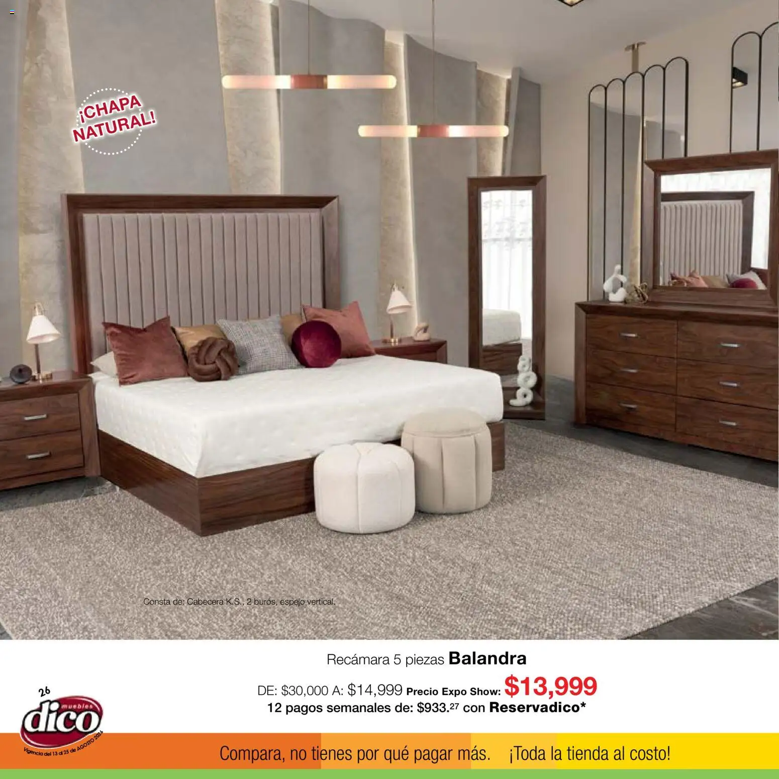 Vista previa las ofertas de la tienda Muebles Dico - Muebles Dico catálogo Expo Show desde el 13/08/2026 