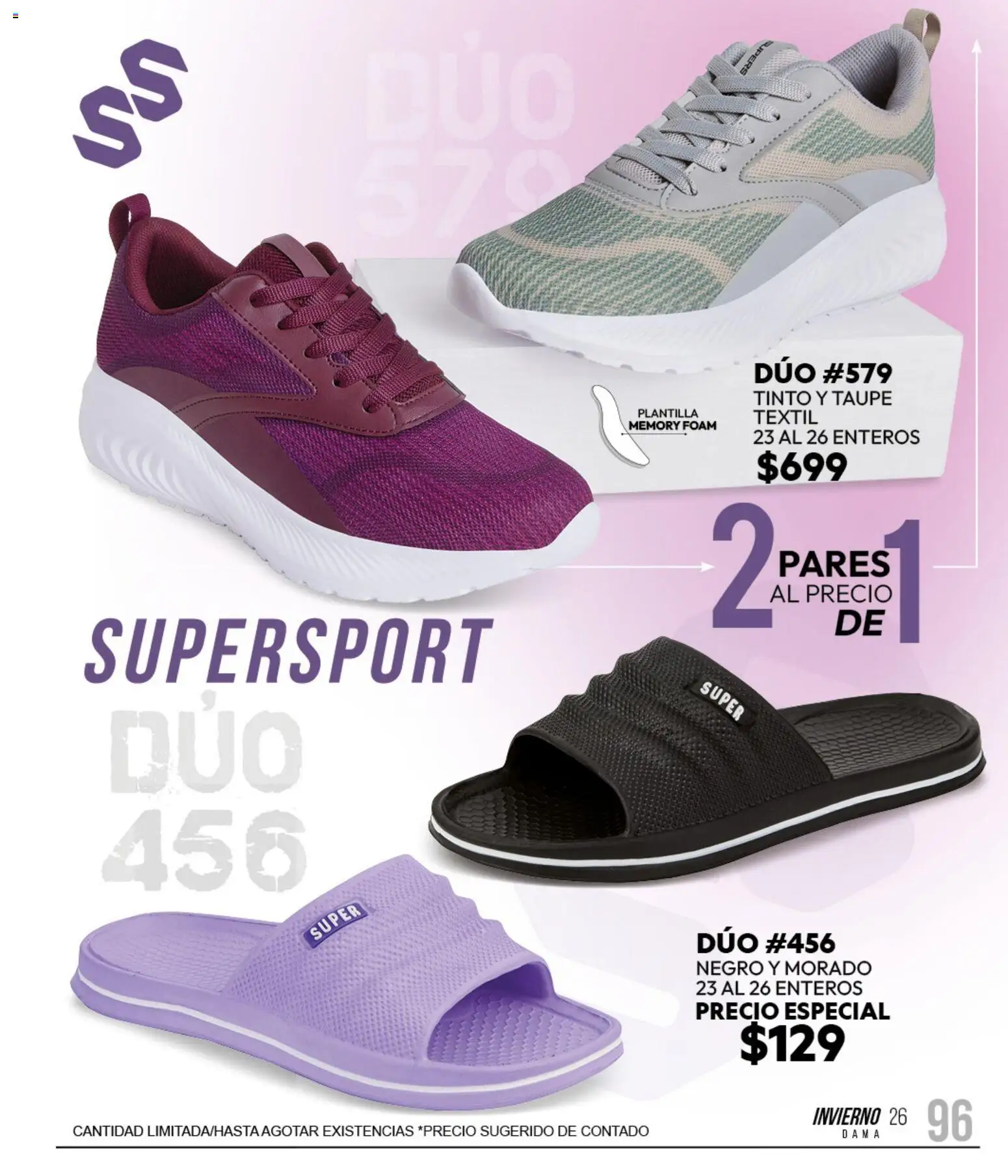 Vista previa las ofertas de la tienda Cklass - Cklass catálogo Sportbrands Dama Invierno desde el 11/09/2026 