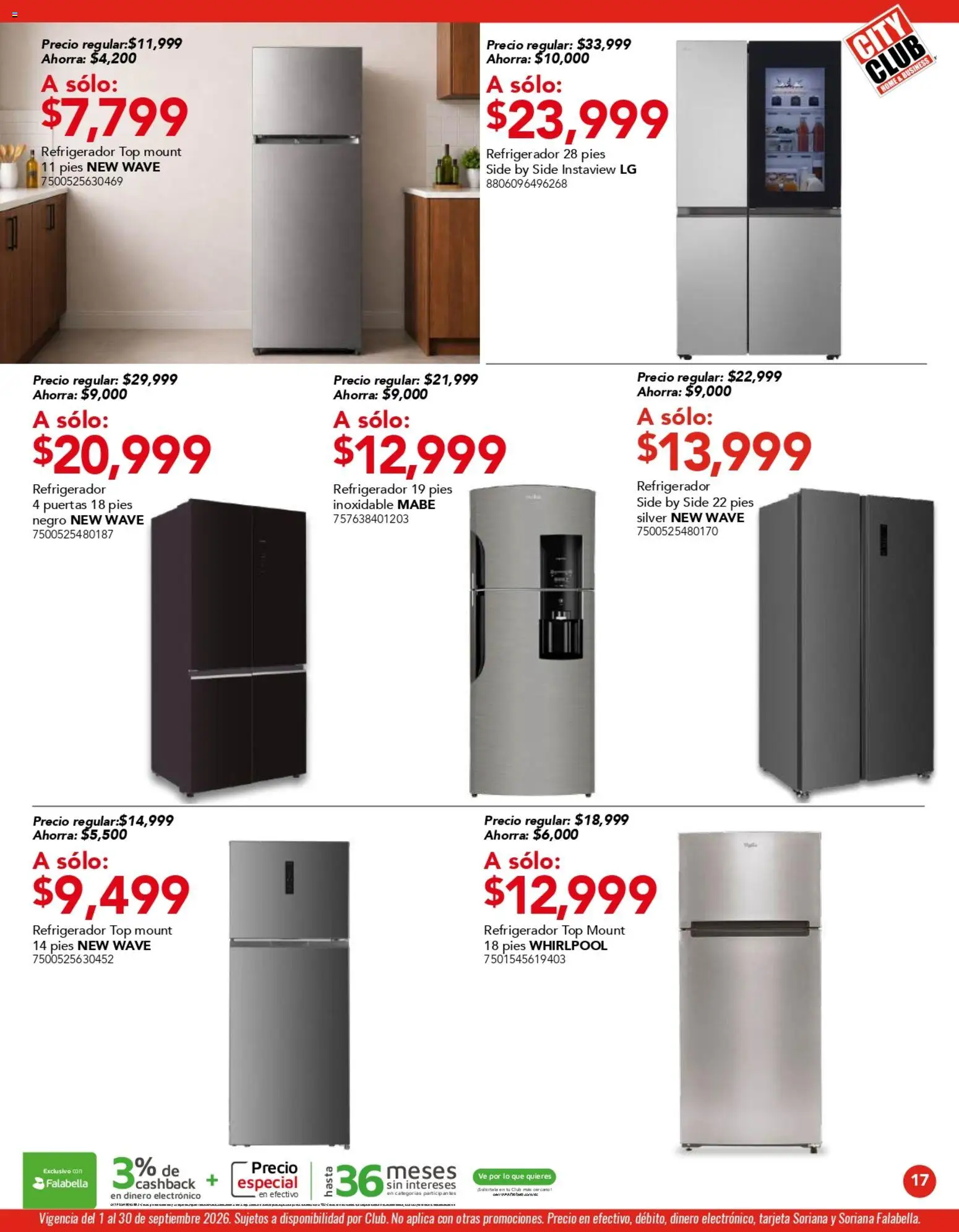 Vista previa las ofertas de la tienda City Club - City Club catálogo desde el 01/09/2026 