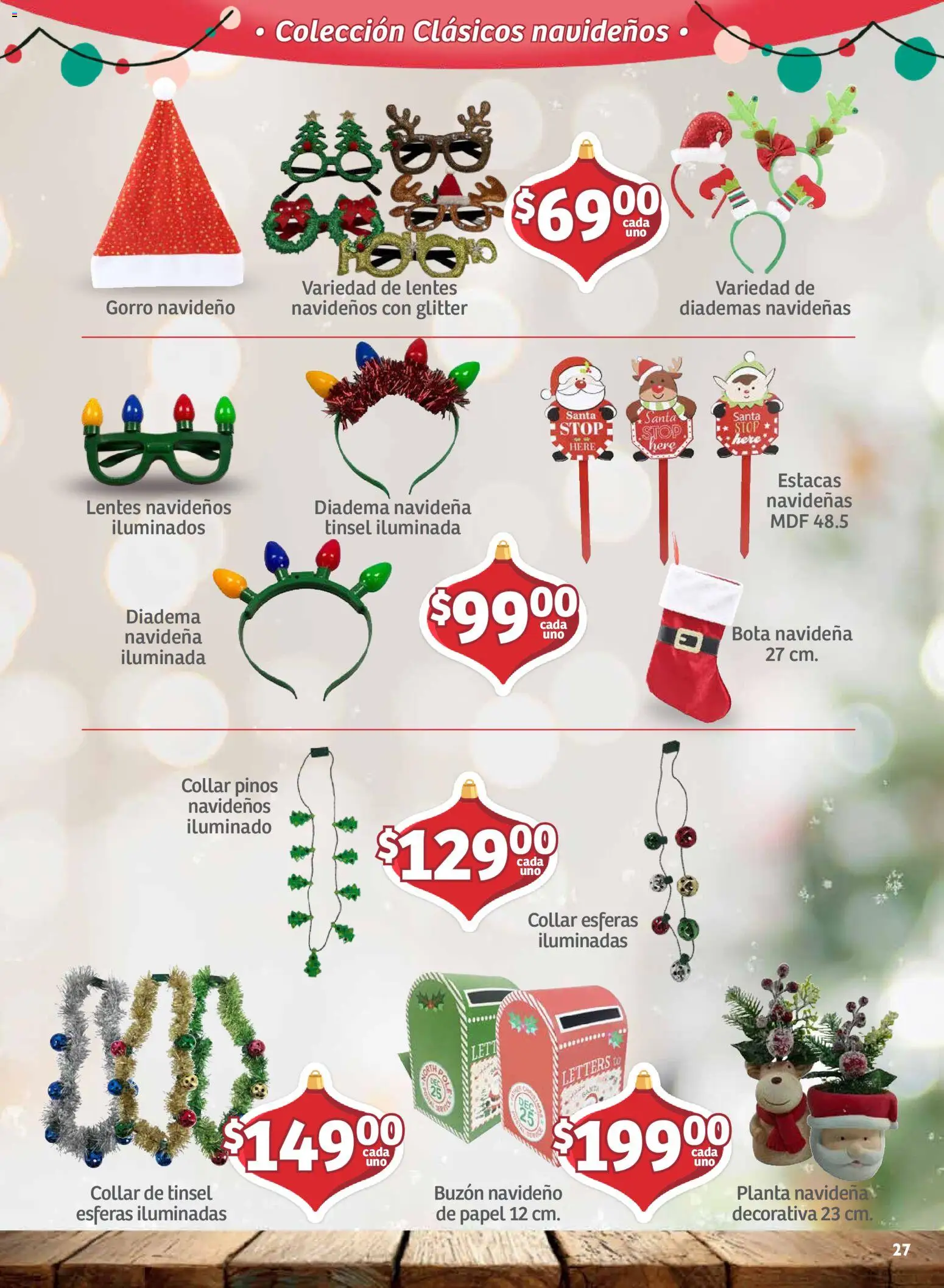Vista previa las ofertas de la tienda Soriana - Soriana folleto Decoración de Navidad Mercado desde el 30/09/2026 