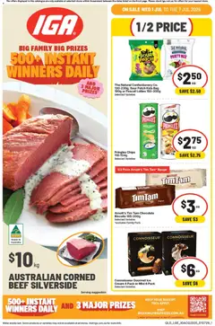 Preview of catalogue IGA catalogue QLD from shop IGA valid 01/07/2026