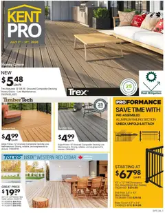 Un aperçu du dépliant Kent - KentPro Monthly - NL du magasin Kent est valide à partir 1 juill. 2026
