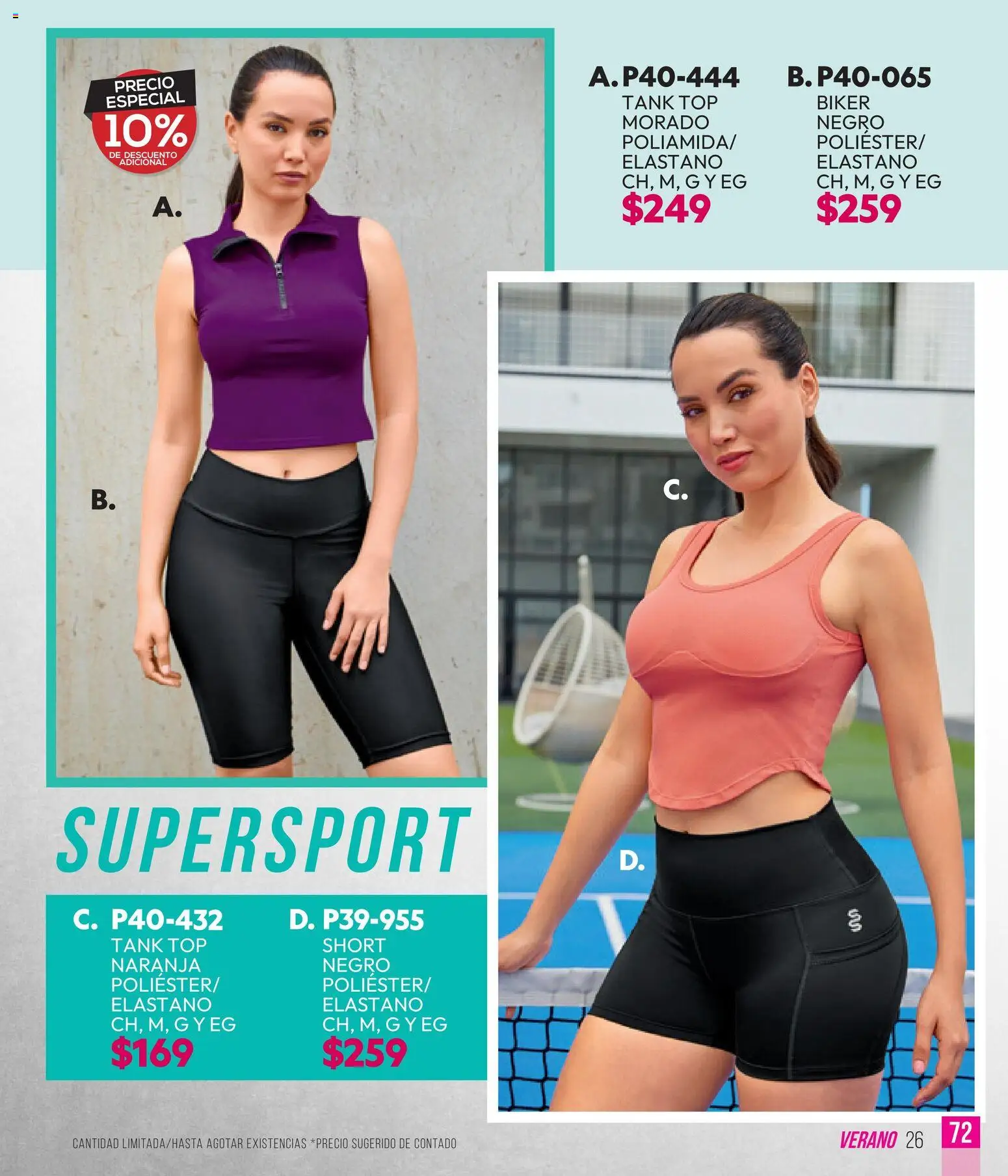 Vista previa las ofertas de la tienda Cklass - Cklass catálogo Sportweek desde el 28/04/2026 - Short, Top