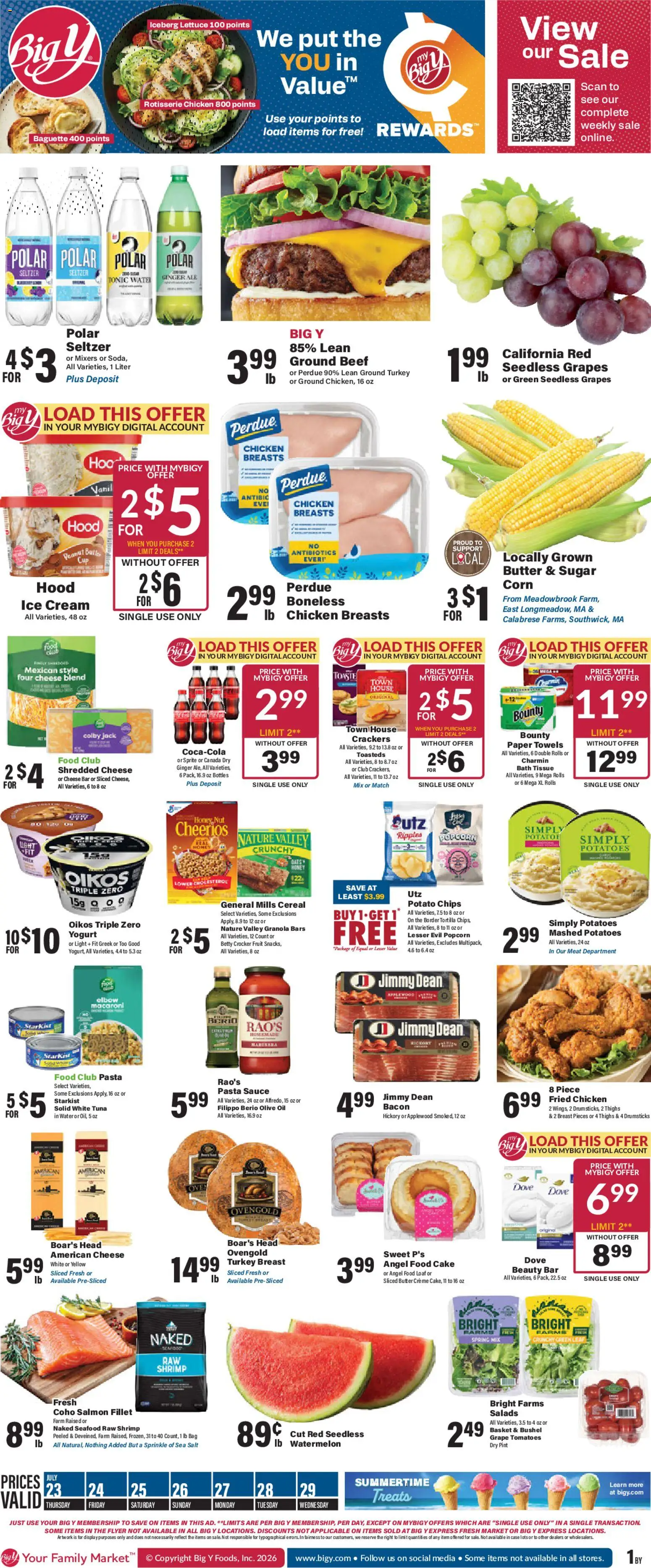 Ad Preview of Big Y Big Y Weekly Ad from 07/23/2026