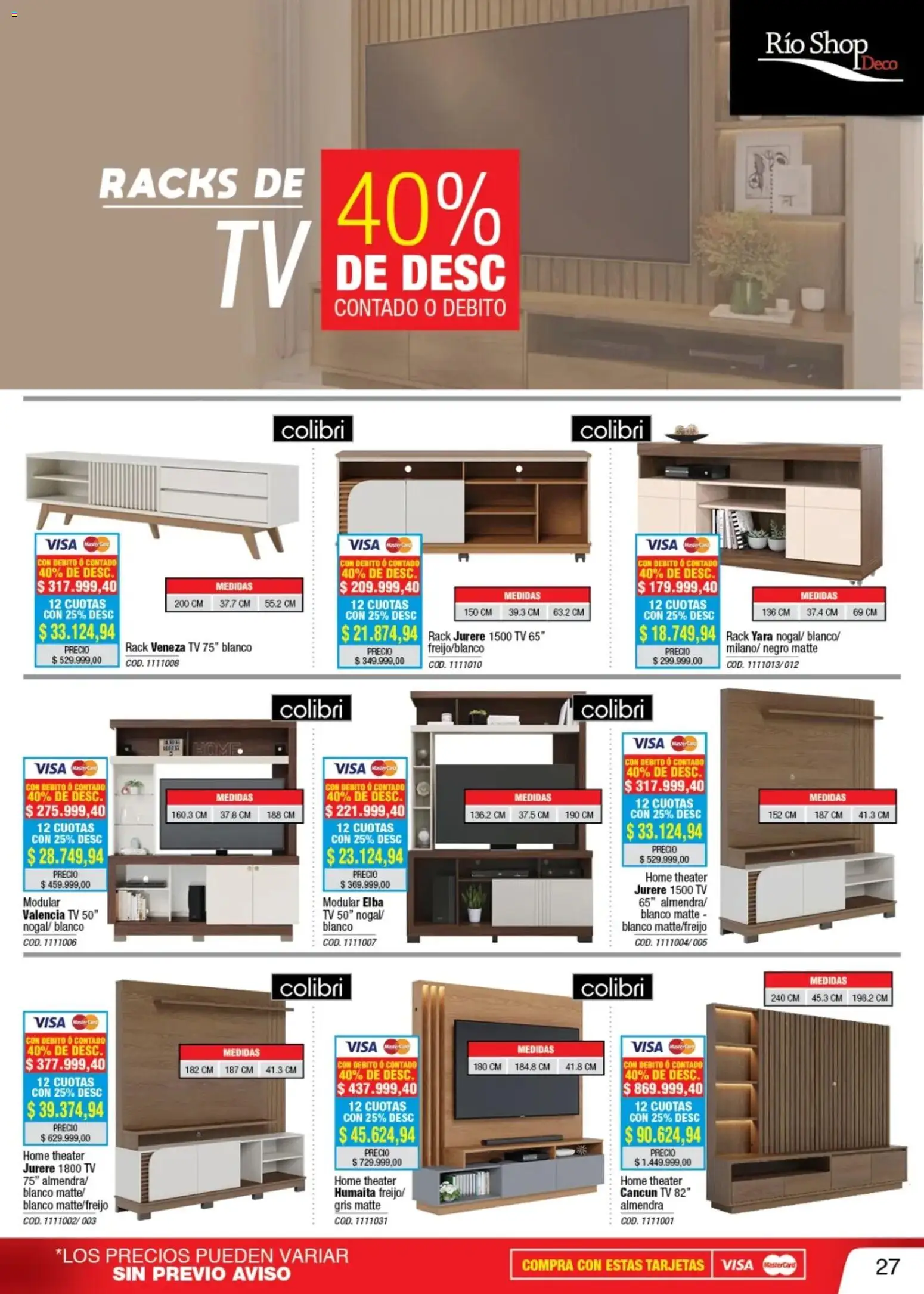 Vista previa del folleto de la tienda Río Shop Deco válido desde el 12/10/2026 
