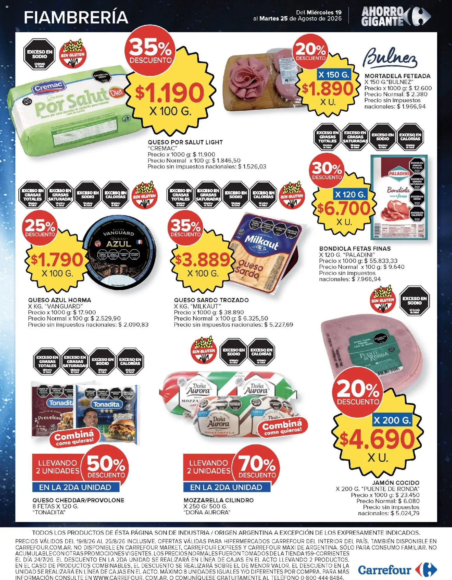 Vista previa del folleto de la tienda Carrefour válido desde el 19/08/2026 