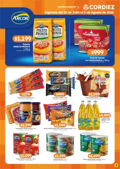 Vista previa del folleto de la tienda Cordiez válido desde el 23/07/2026 