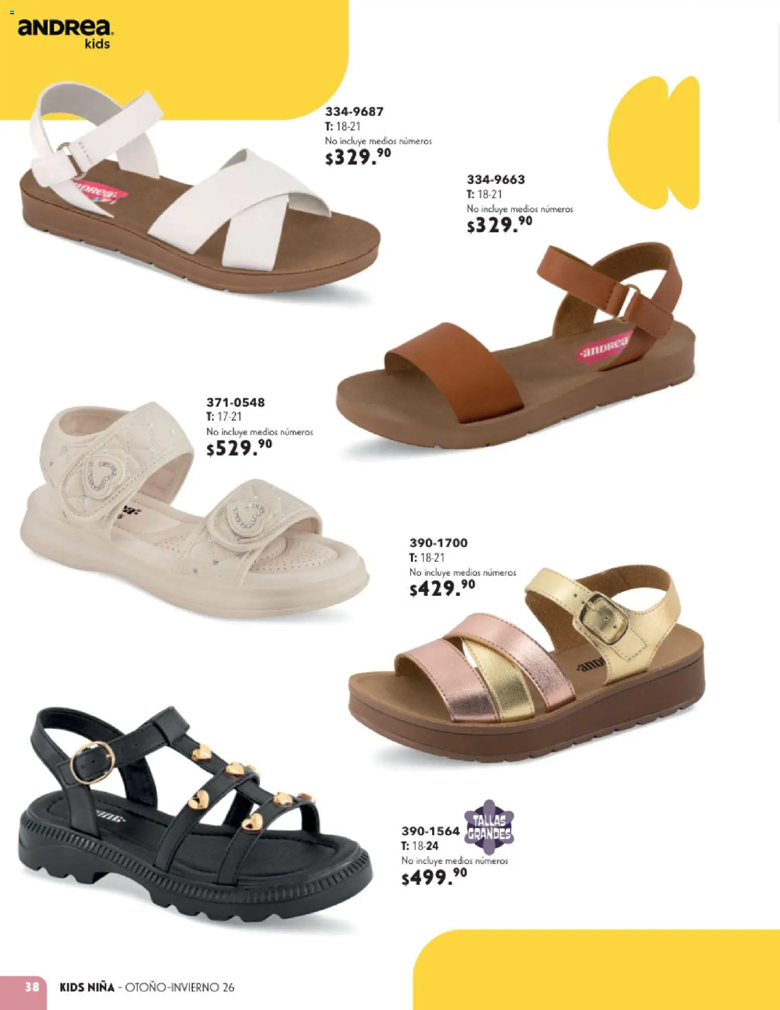 Vista previa las ofertas de la tienda Andrea - Andrea catálogo Infantil desde el 23/08/2026 