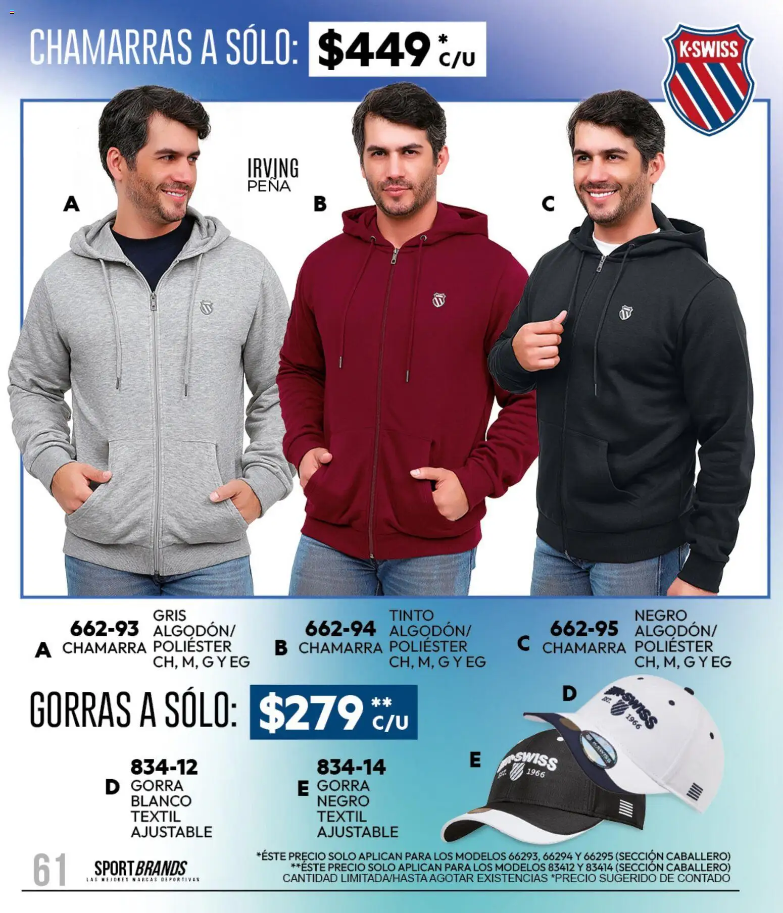 Vista previa las ofertas de la tienda Cklass - Cklass catálogo Sportbrands Dama Invierno desde el 11/09/2026 