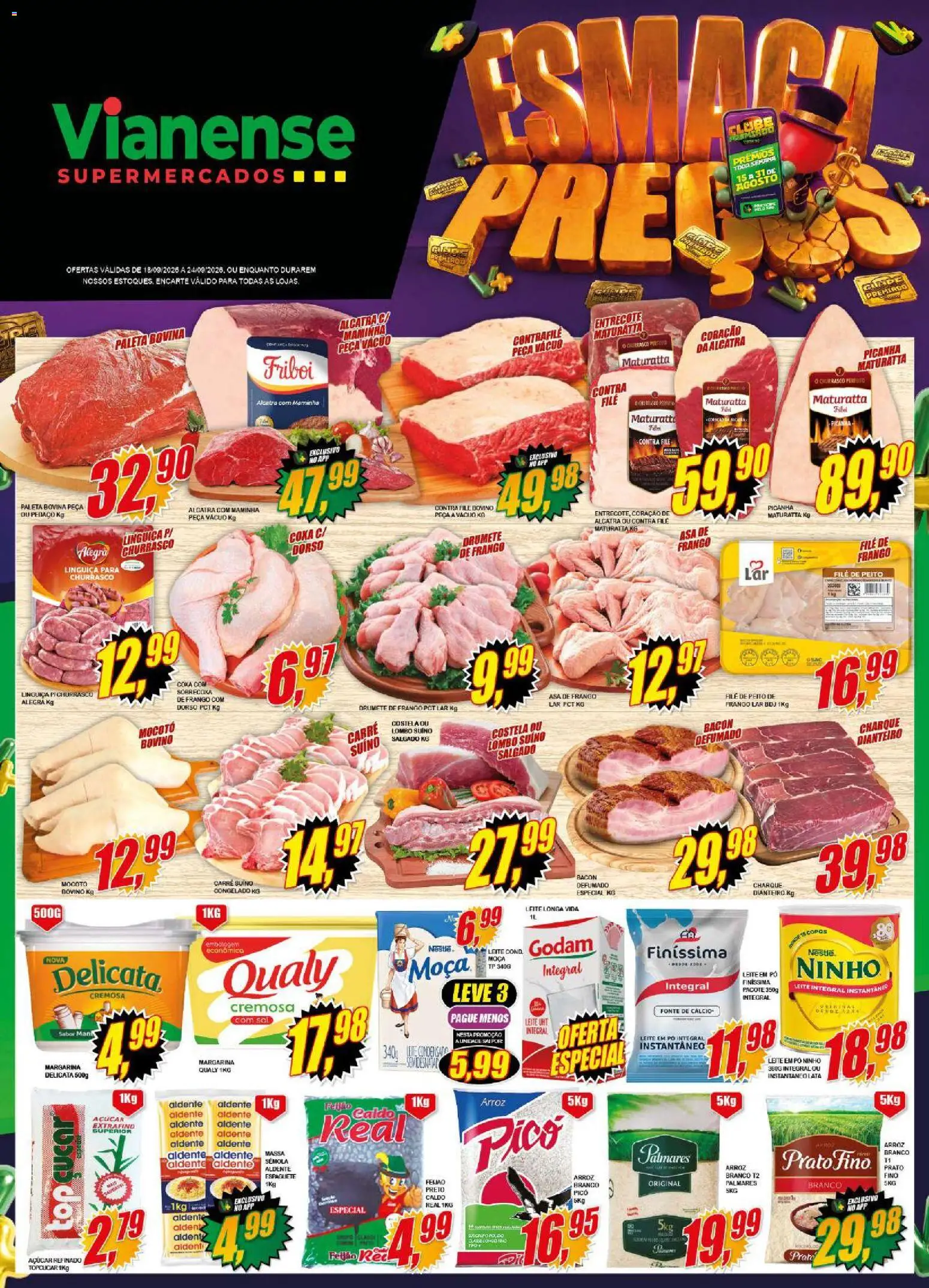 Pré-Visualização do folheto "Vianense ofertas" da loja Vianense válido a partir de 18/09/2026