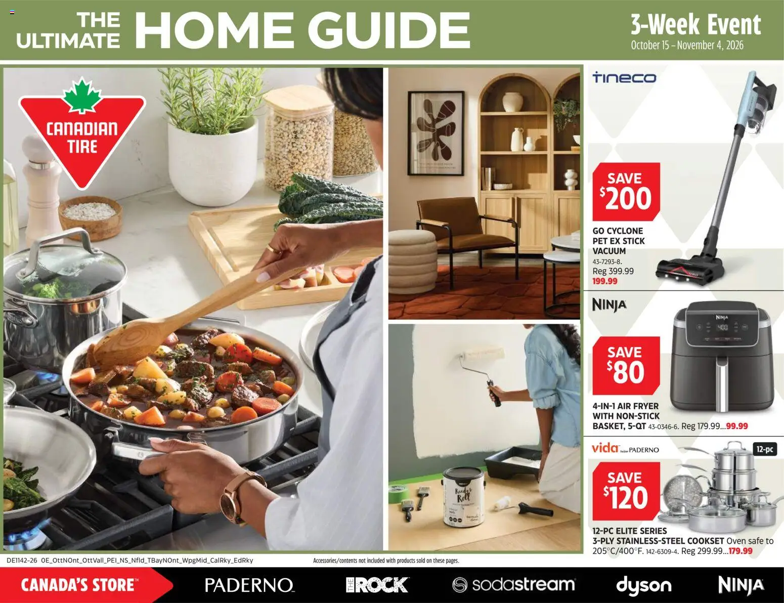 Preview of leaflet Canadian Tire flyer - The Ultimate Home Guide from shop Canadian Tire is valid from Oct 15, 2026