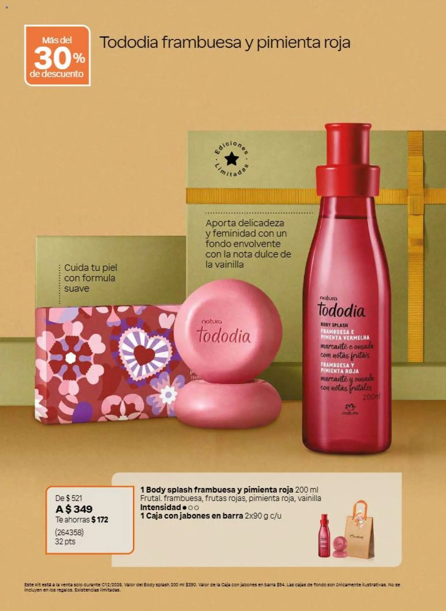 Vista previa las ofertas de la tienda Natura - Natura campaña 12 2026 desde el 31/07/2026 