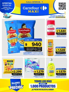 Vista previa del folleto de la tienda Carrefour Maxi válido desde el 14/08/2026 