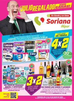 Vista previa las ofertas de la tienda Soriana - Soriana Con Julio Regalado siempre ganas Híper Nacional desde el 19/05/2026 