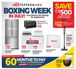 Preview of leaflet Tepperman's - Catalogue from shop Tepperman's is valid from Jul 03, 2026
