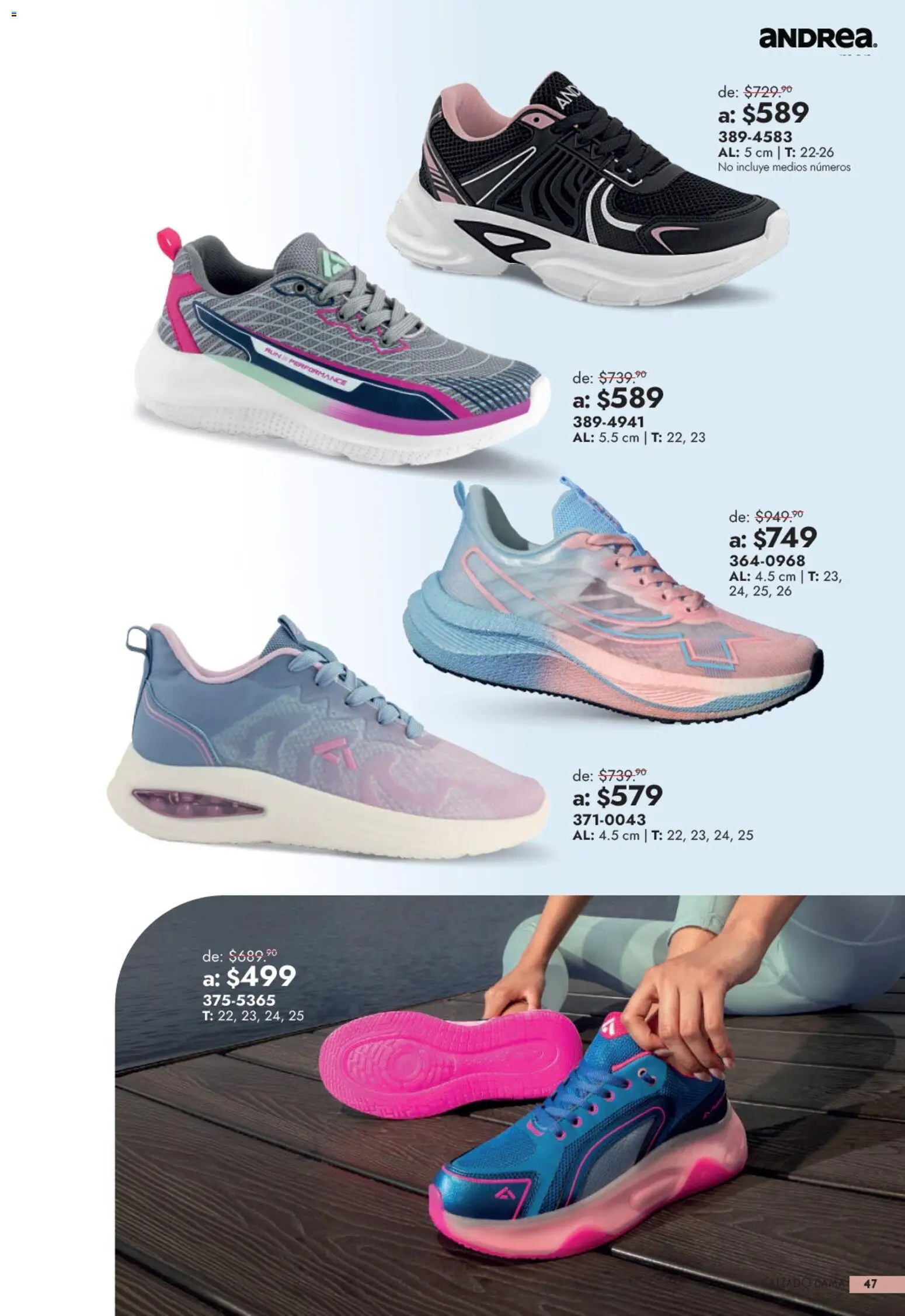 Vista previa las ofertas de la tienda Andrea - Andrea catálogo Outlet desde el 13/09/2026 
