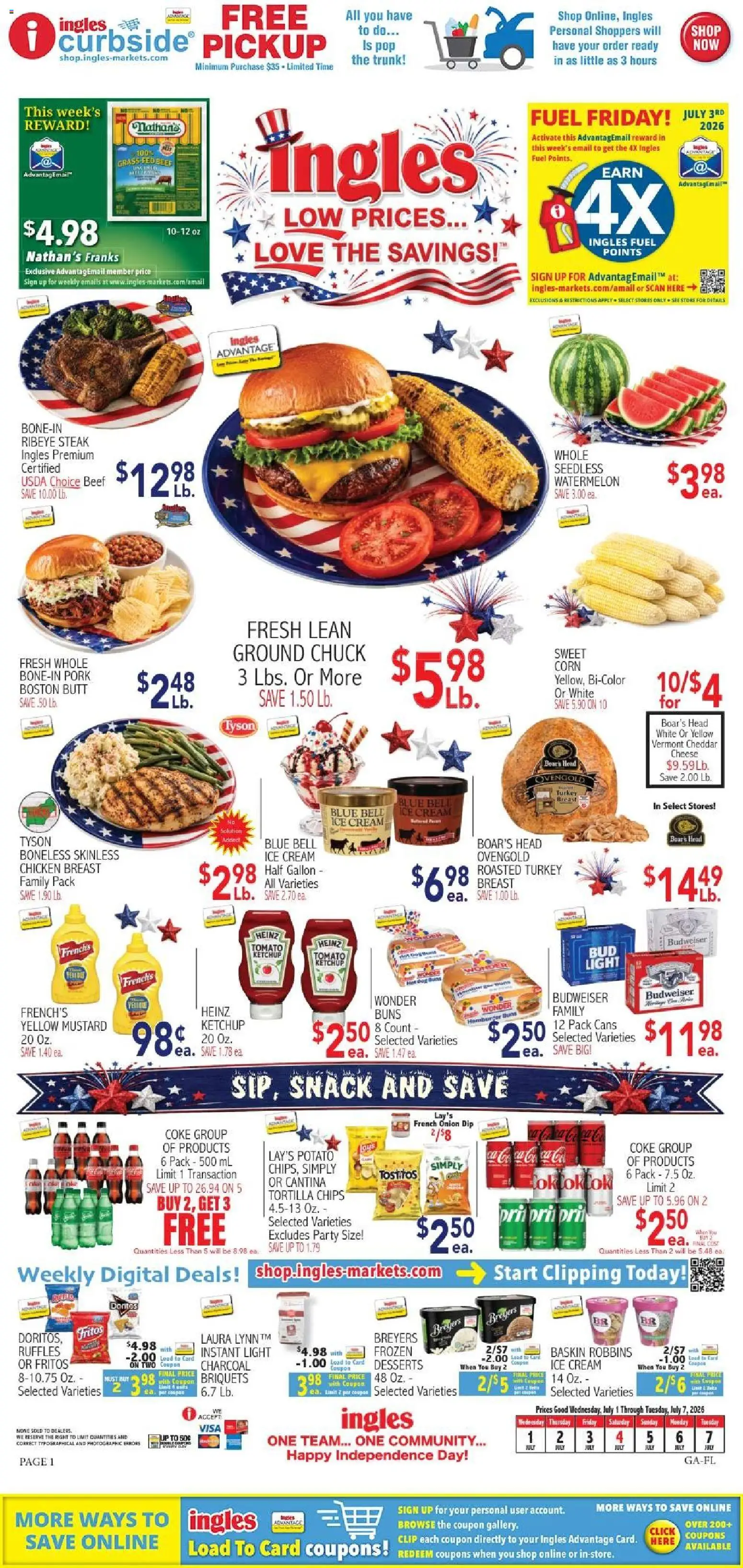 Ingles Weekly Ad from 07/01/2026 >> Sales Ad PREVIEW