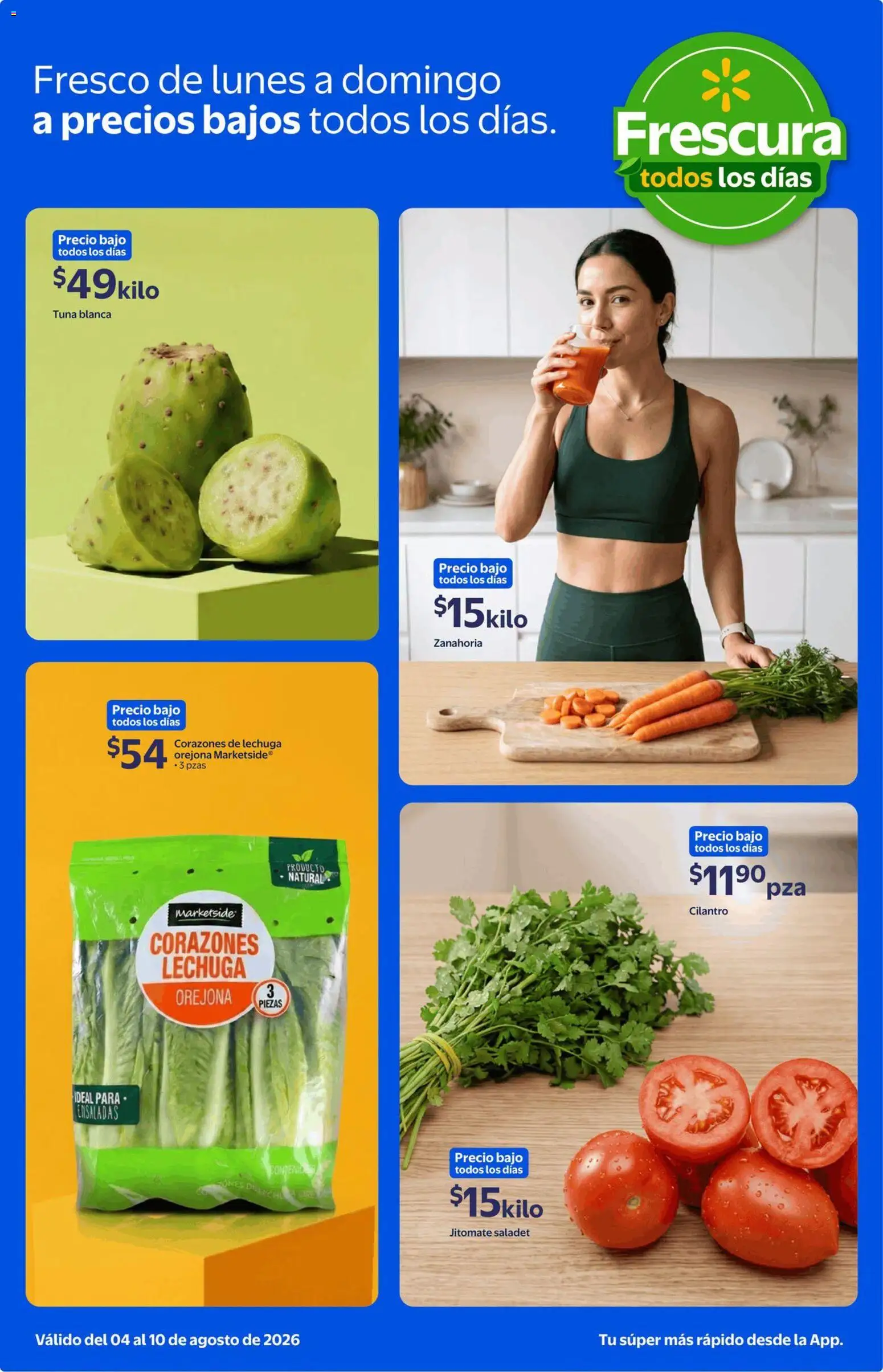 Vista previa las ofertas de la tienda Walmart Express - Walmart Express folleto Calidad y frescura a precios bajos desde el 04/08/2026 