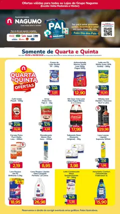 Pré-Visualização do folheto "Nagumo ofertas Quarta e Quinta" da loja Nagumo válido a partir de 05/08/2026